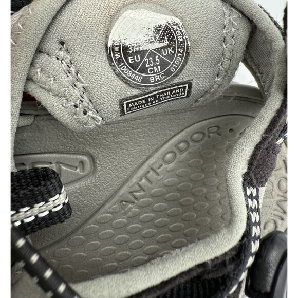 Keen Sandals Women's Whisper Size 6 Elastic Laces Black Outdoor Water Hiking‎ - Picture 9 of 10